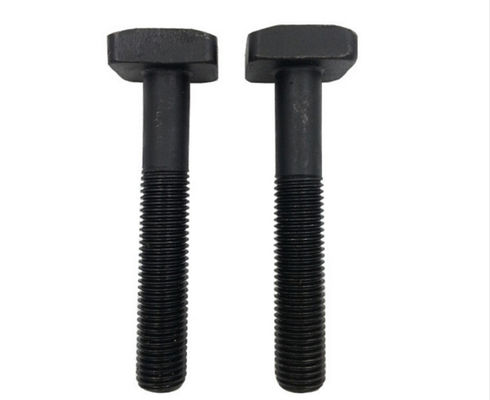 Wholesale High Carbon steel Grade 8 Black Galvanized Round Head Square head T Bolt